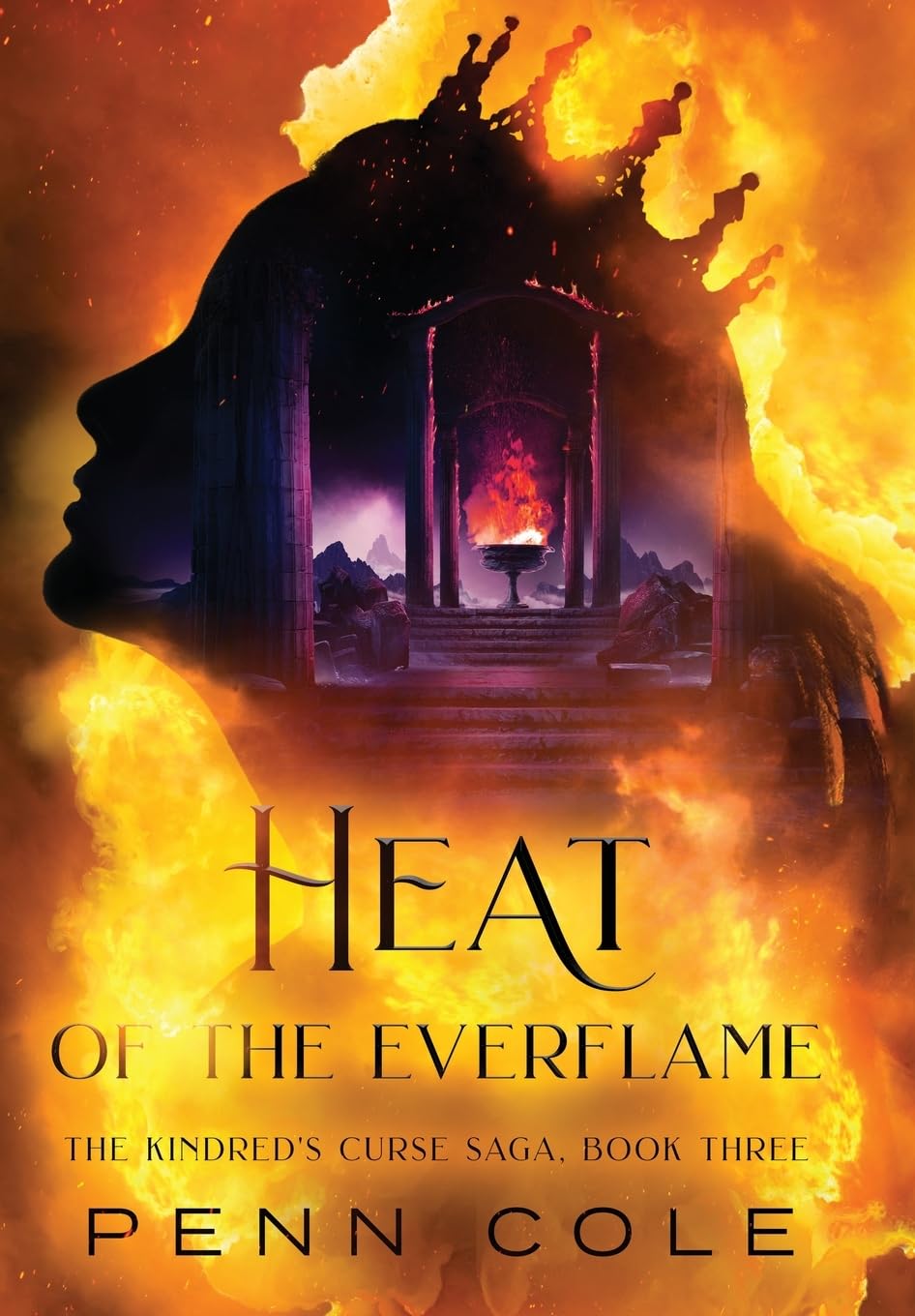 Heat of the Everflame A Novel 3 by Penn Cole (Author)