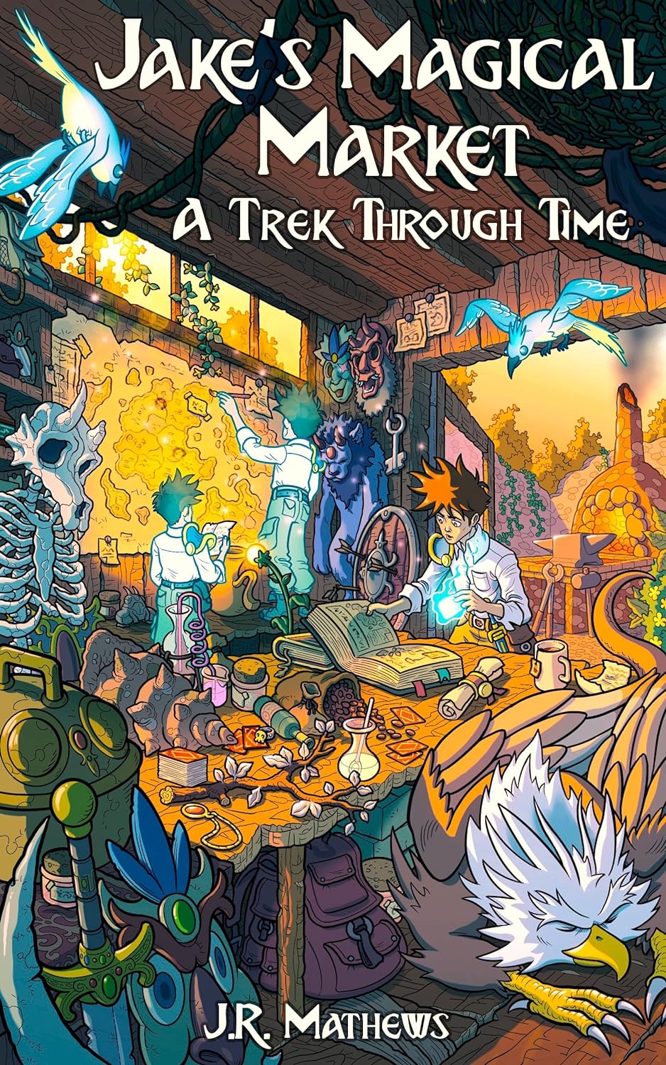 A Trek Through Time (Jake's Magical Market #2) by J.R. Mathews