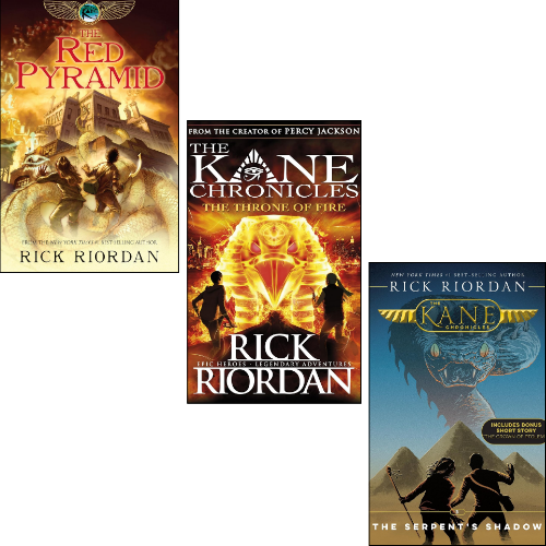 The Kane Chronicles (3 book series) by Rick Riordan (Author) ,