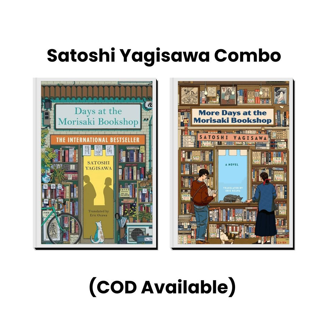 Satoshi Yagisawa 2 Books Collection Set (Days at the Morisaki Bookshop, More Days at the Morisaki Bookshop)