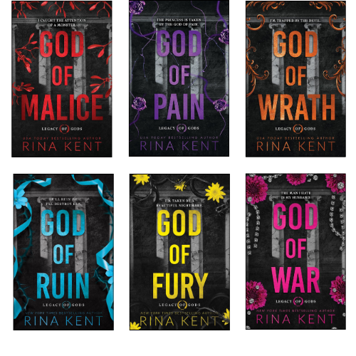 Legacy of Gods (6 book series) by Rina Kent (Author)