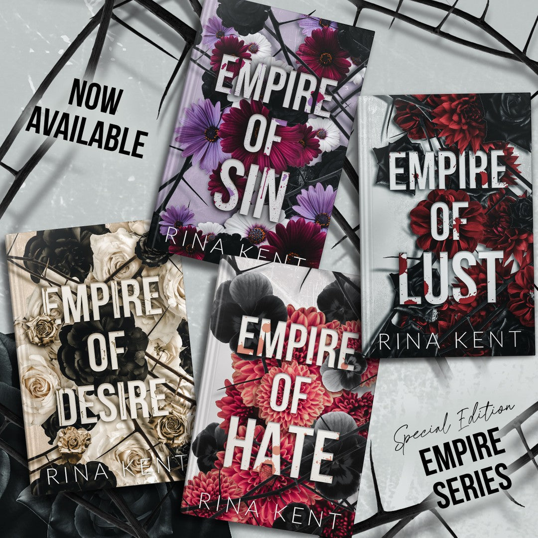 Empire Series 4 Book set  (Empire of Desire, Empire of Sin, Empire of Hate, Empire of Lust) by Rina Kent