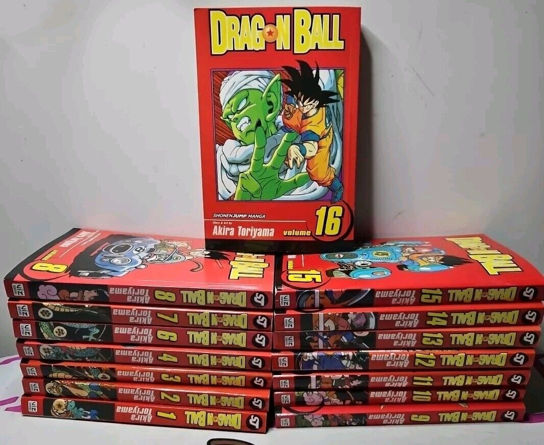Dragon Ball  vol 1 to 16 Complete 16-book Manga Set by Akira Toriyama (Author)