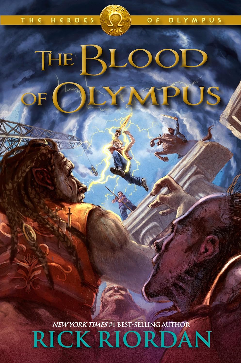 Blood of Olympus book 5 by Rick Riordan (Author)