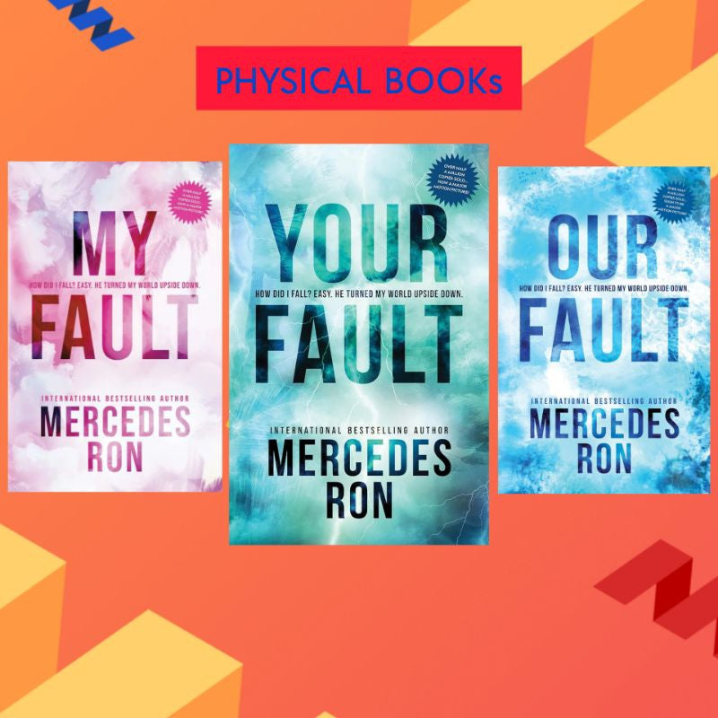 Mercedes Ron Culpables (3 books) My Fault Culpa mía, Your Fault Culpa Tuya, Our Fault Culpa Nuestra Paperback