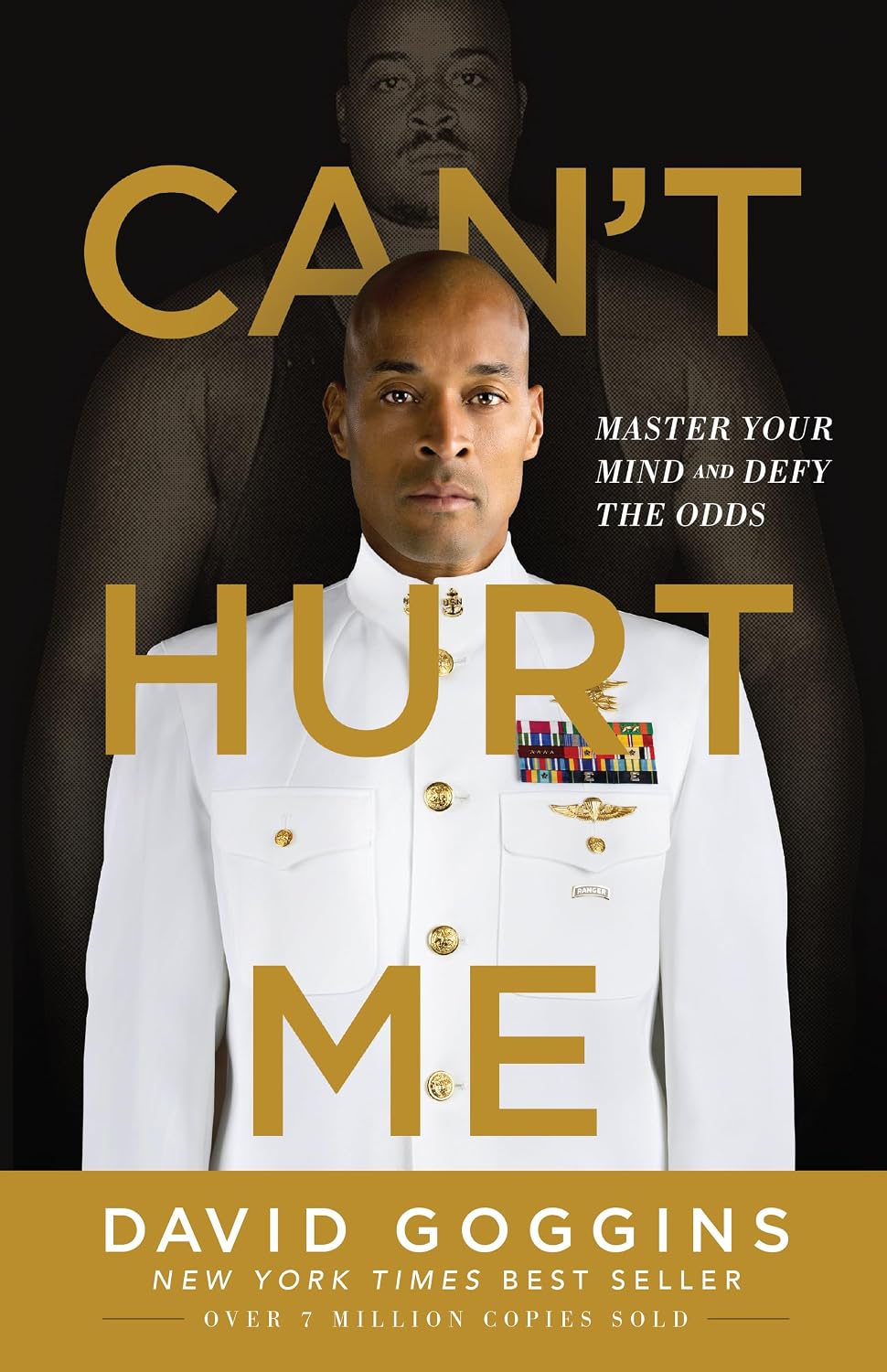 Can't Hurt Me Master Your Mind and Defy the Odds by David Goggins self-help book on discipline, motivation and overcoming adversity
