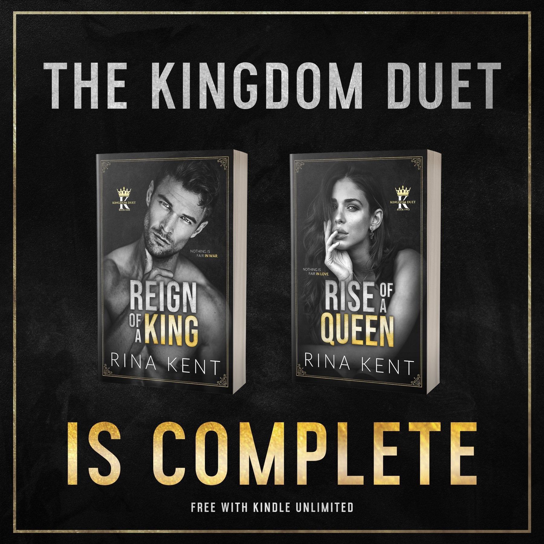Rise of a Queen: A Dark Billionaire Romance (Kingdom Duet Book 2) by Kent, Rina