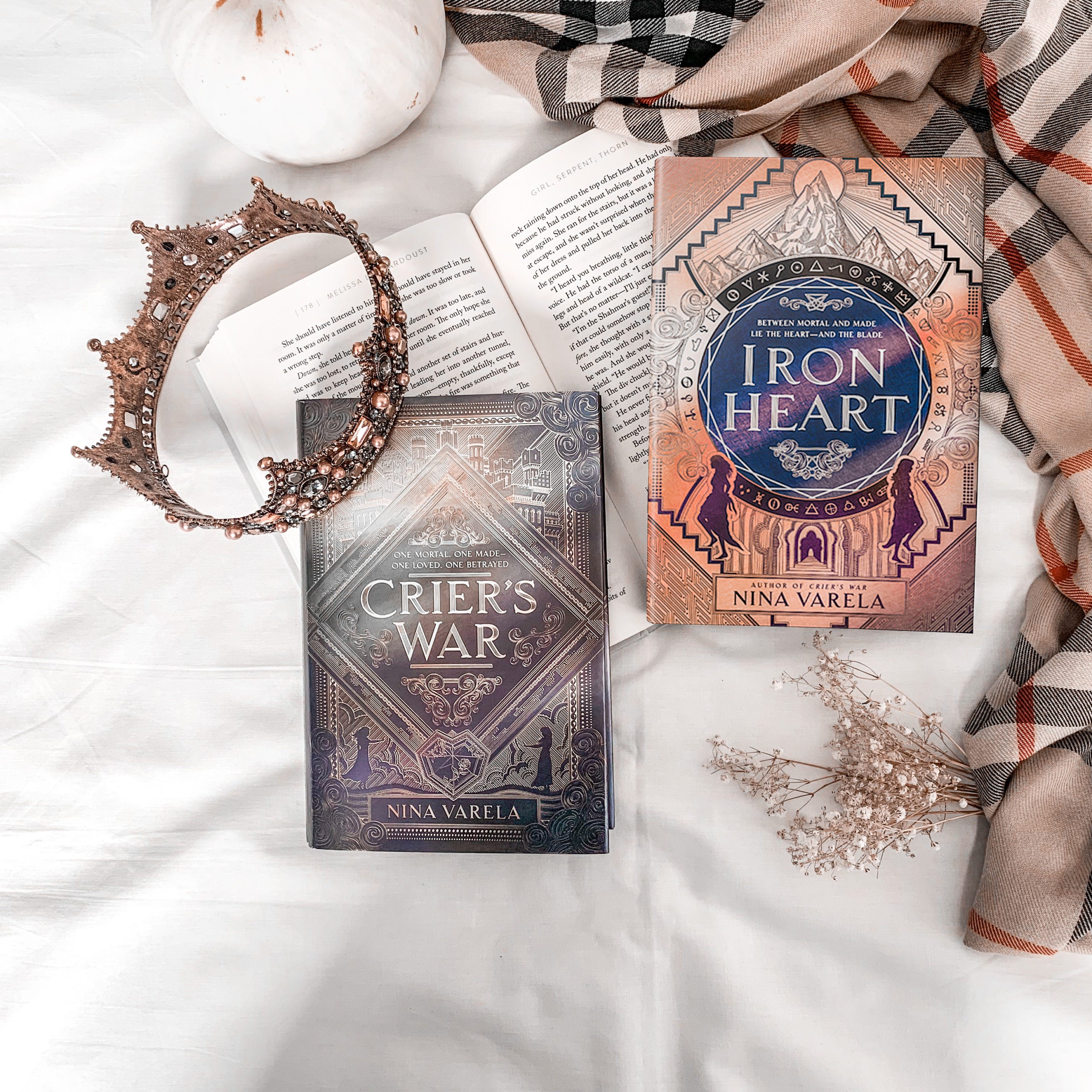 Crier's War (2 book series) by Nina Varela