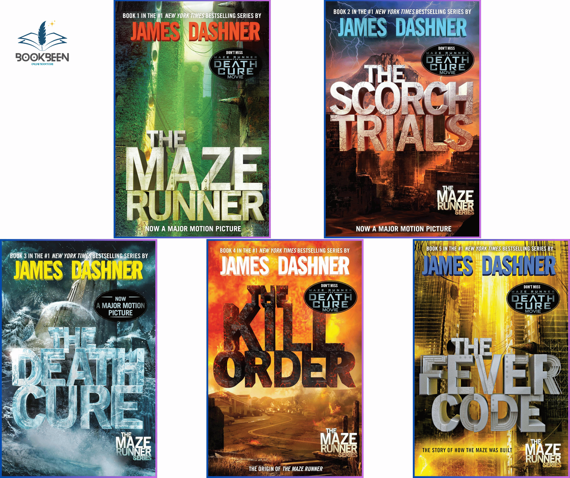 TheThe Maze Runner (5 book series) by James Dashner (Author)