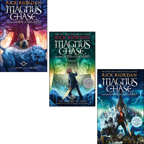 Magnus Chase and the Gods of Asgard (3 book series)by Rick Riordan (Author)