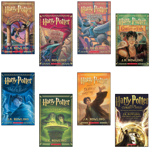 Harry Potter (8 book series) by J K. Rowling (Author)
