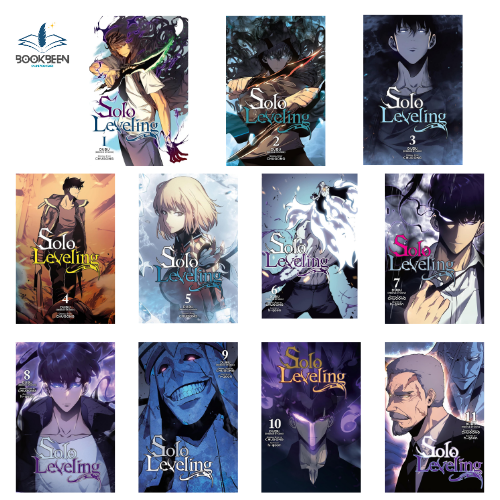 Solo Leveling (Comic) Series 11-Book Ultimate Collection Set (Vol.1 to Vol.11) - From Weakest Hunter to World’s Strongest in a Thrilling Dungeon-Crawling Saga/by Chugong (Author,