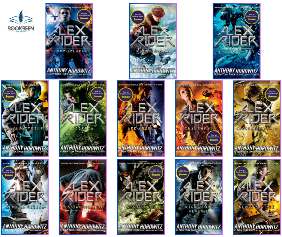 Alex Rider (13 book series) by Anthony Horowitz (Author)