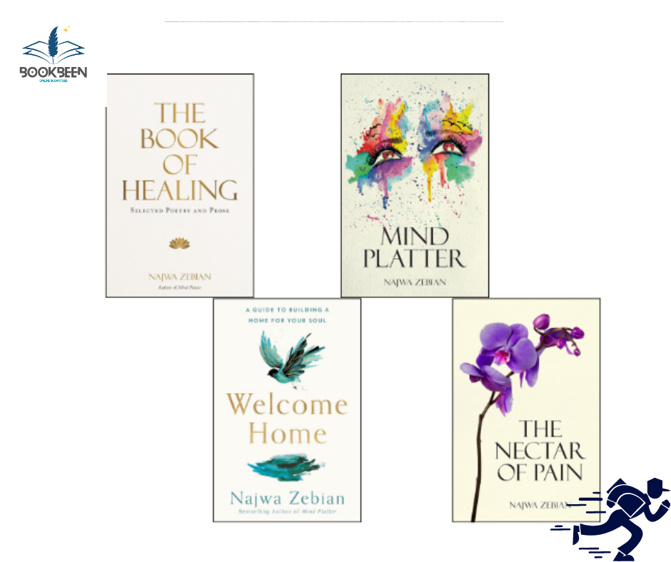 The Nectar of Pain/Welcome Home/Mind Platter/The Book of Healing/Book 4 Set by Najwa Zebian (Author)