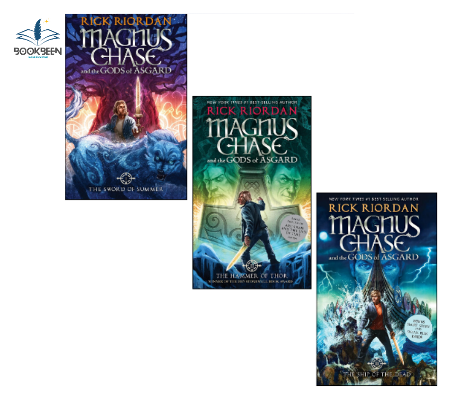 Magnus Chase and the Gods of Asgard (3 book series)by Rick Riordan (Author)