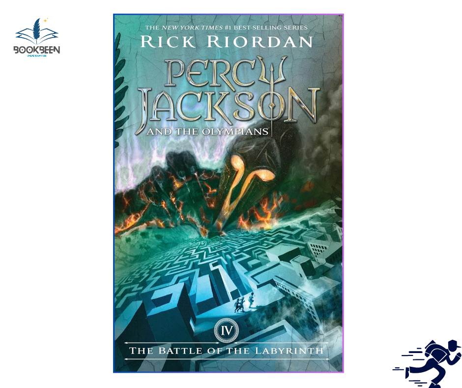 The Battle of the Labyrinth Book 4 by Rick Riordan (Author)
