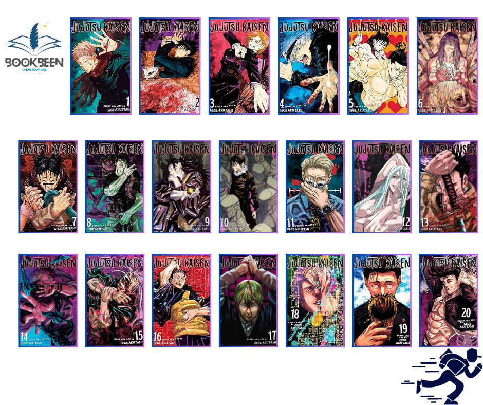 Jujutsu Kaisen (1-20 book series) by Gege Akutami (Author)