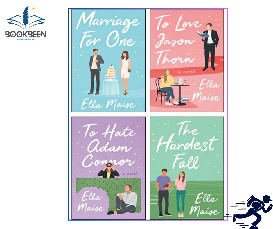 Ella Maise 4 Books Collection Set (Marriage for One, The Hardest Fall, To Love Jason Thorn, To Hate Adam Connor) by Ella Maise