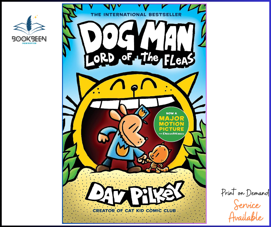 Dog Man: Lord of the Fleas: A Graphic Novel (Dog Man #5) COLORD BOOK by Dav Pilkey (Author)