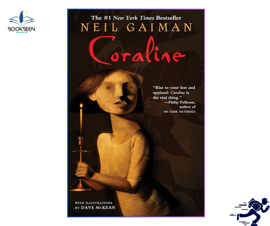 Coraline by Neil Gaiman ( Hardcover Edition )