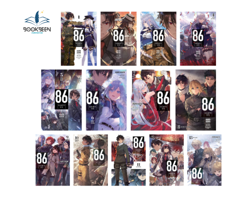 86-EIGHTY-SIX (light novel) (13 book series) by Asato Asato (Author)