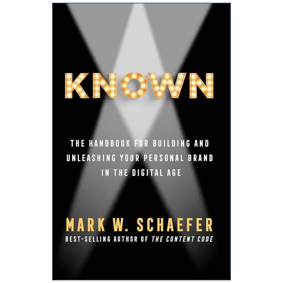Known by Mark Schaefer Front Cover | Buy Personal Branding Book Online Pakistan