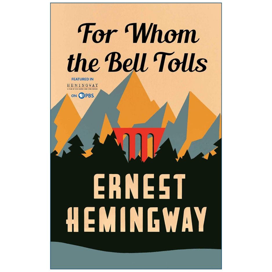For Whom the Bell Tolls by Ernest Hemingway Front Cover | Buy Classic Novel Online Pakistan