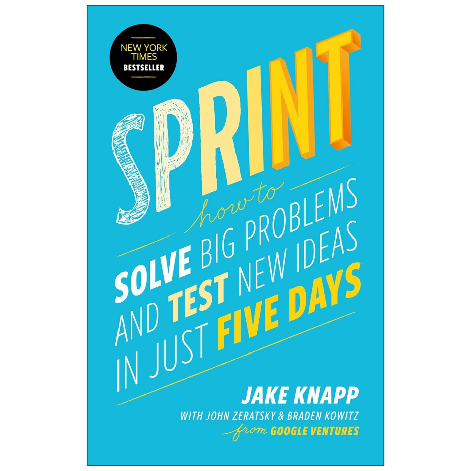 Sprint by Jake Knapp Used Book Front Cover | Buy Business Book Online Pakistan