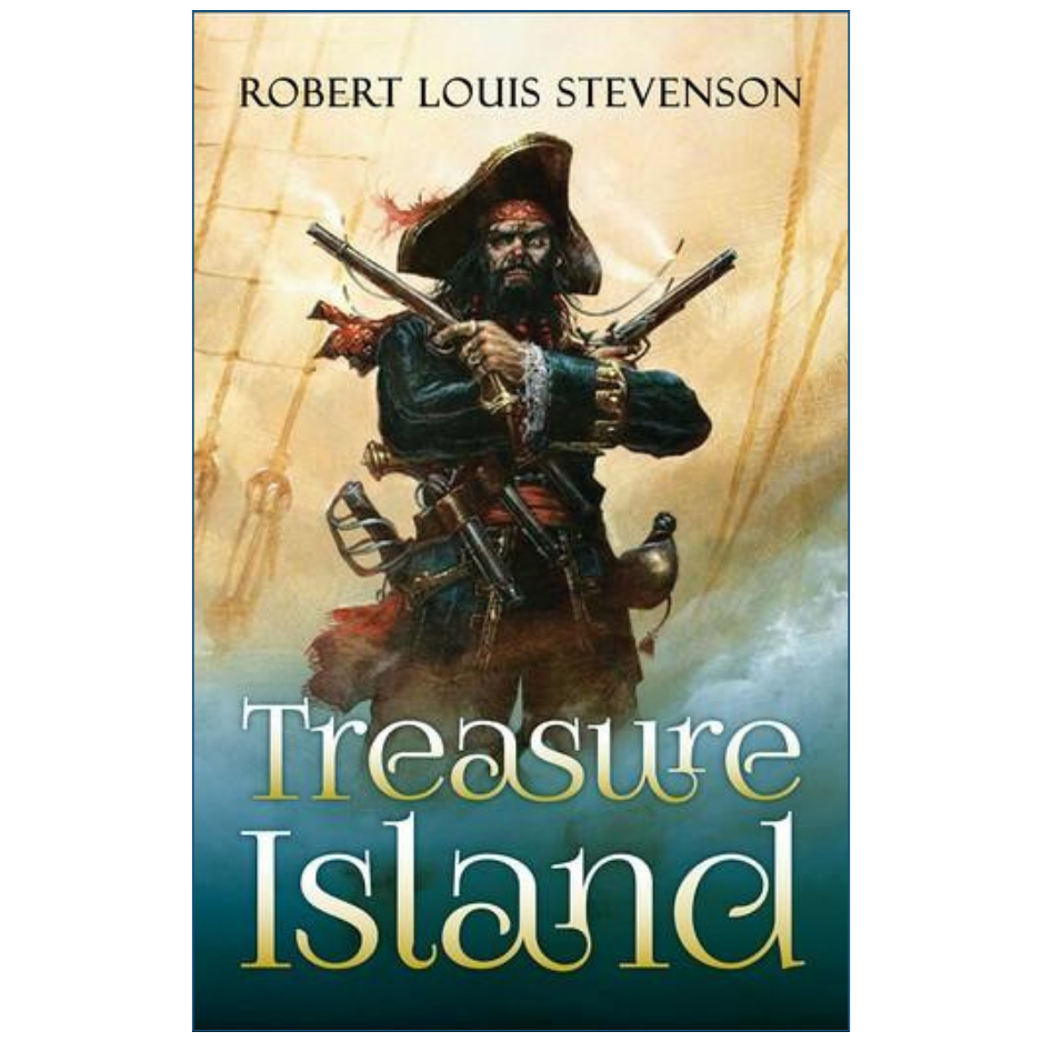 Treasure Island by Robert Louis Stevenson Front Cover | Buy Classic Adventure Book Online Pakistan