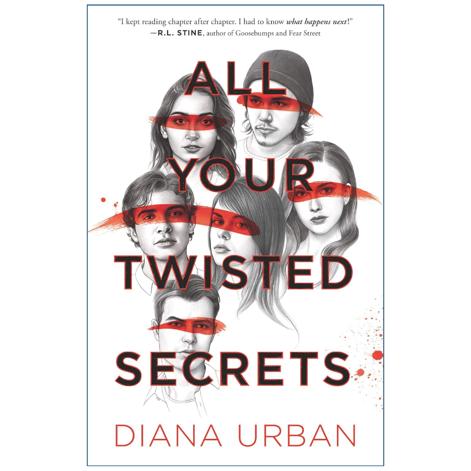 All Your Twisted Secrets by Diana Urban Front Cover | Buy YA Mystery Thriller Online Pakistan