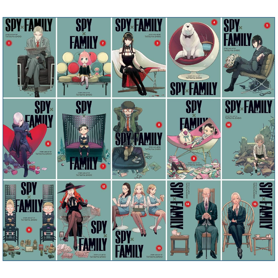 Spy x Family Manga Series 17-Book Ultimate Collection Set by Tatsuya Endo | Buy Manga Collection Online Pakistan