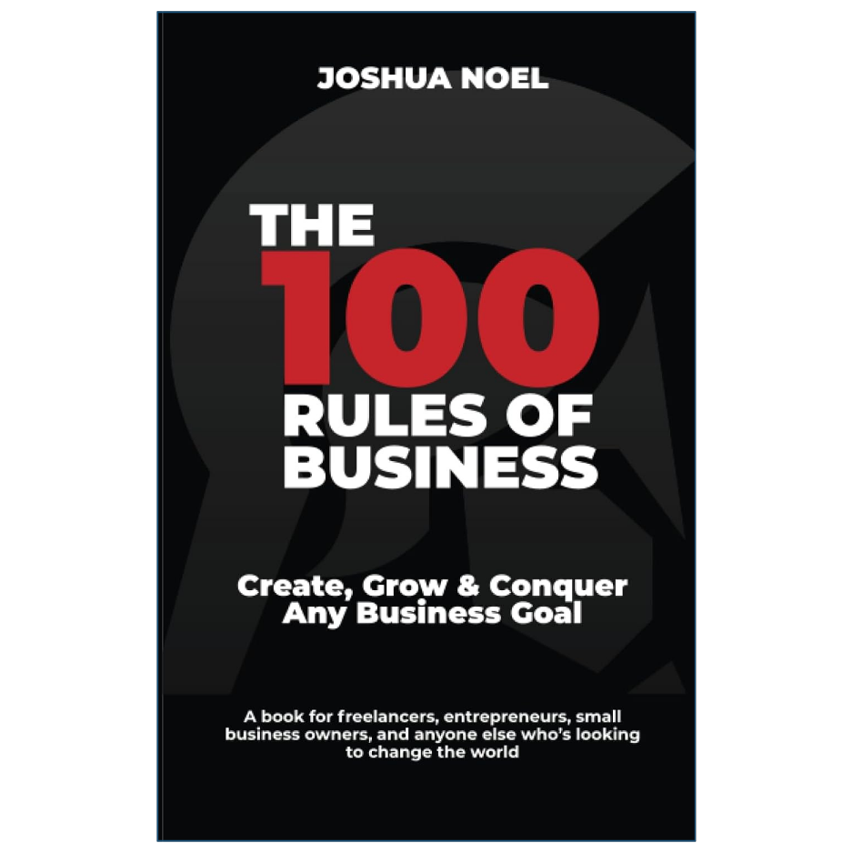The 100 Rules of Business by Joshua Noel Back Cover | Entrepreneurship & Leadership Book Details
