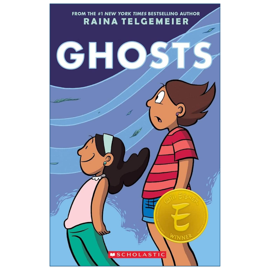 Ghosts by Raina Telgemeier Front Cover | Buy Children's Graphic Novel Online Pakistan