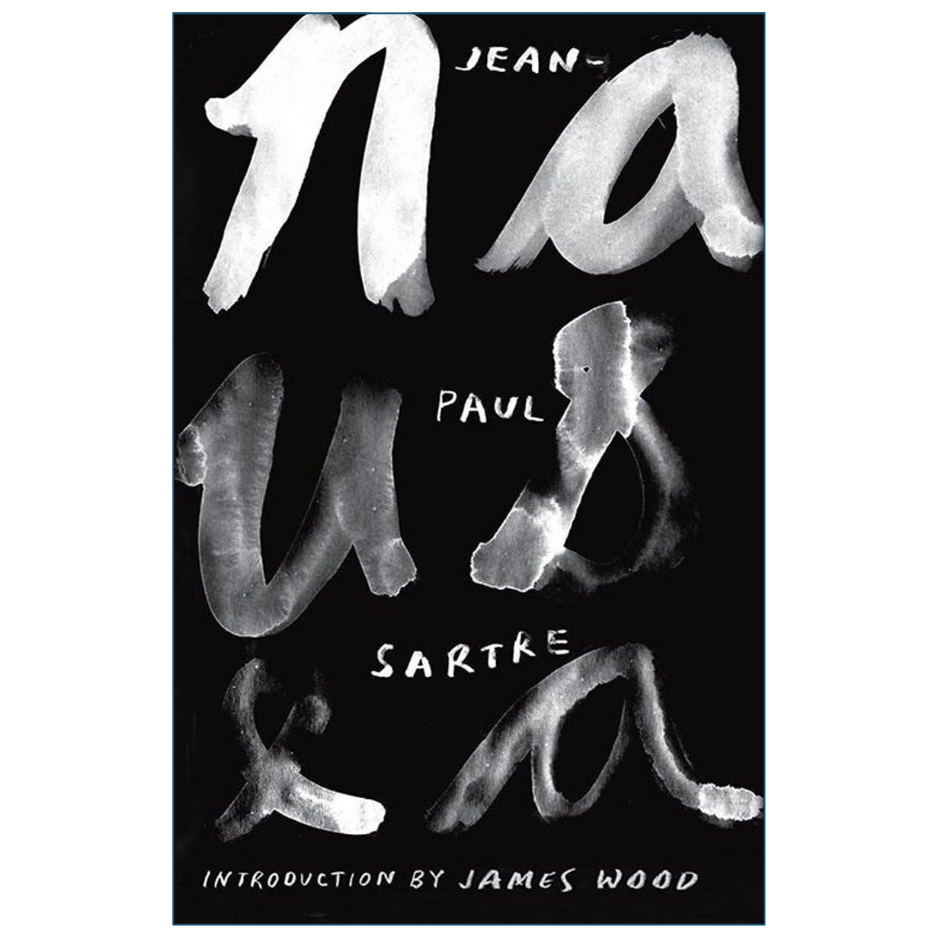 Nausea by Jean-Paul Sartre Classic Literature Book Front Cover