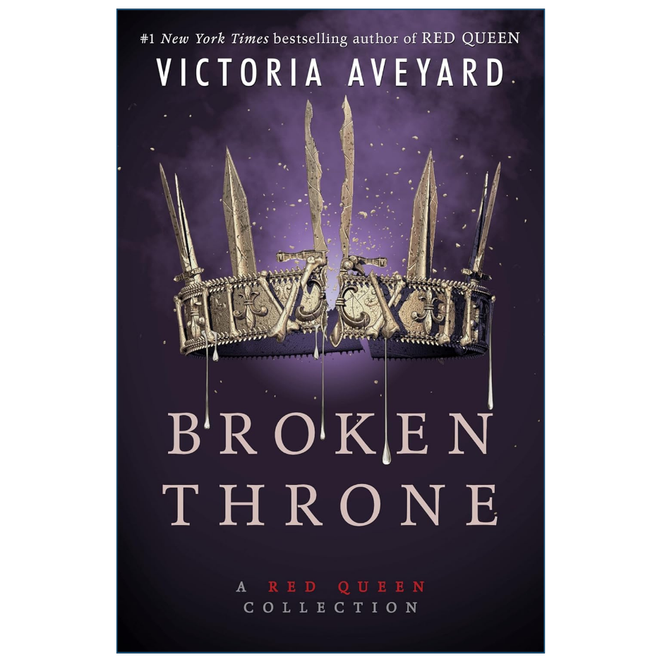 Broken Throne by Victoria Aveyard Fantasy Book Front Cover