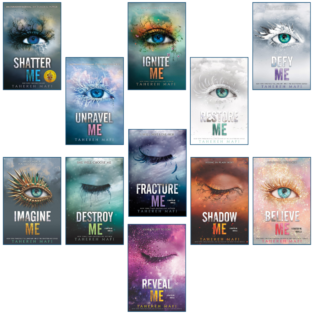 Shatter Me Complete 11 Book Series by Tahereh Mafi Book Set