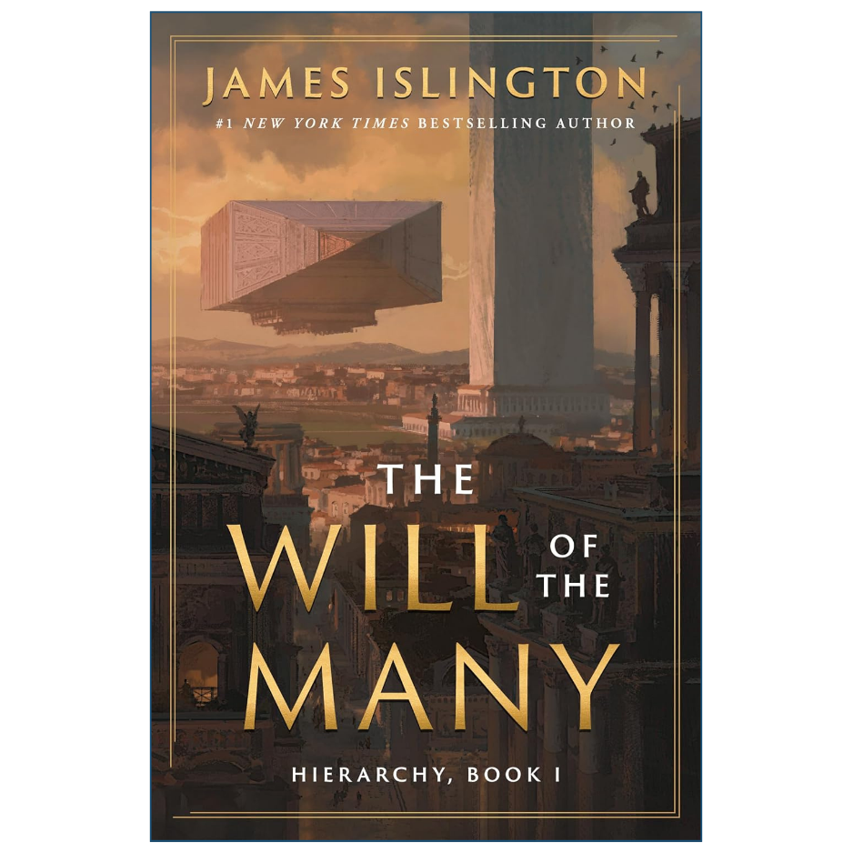 The Will of the Many by James Islington Epic Fantasy Novel Front Cover