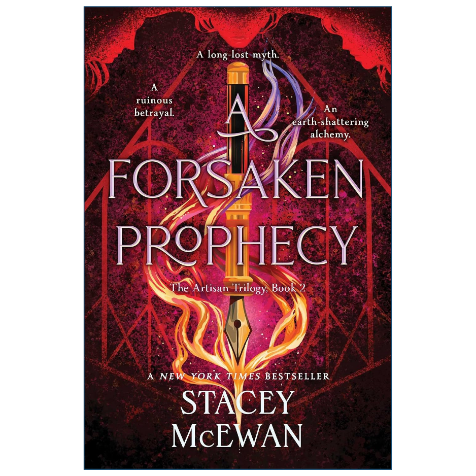 A Forsaken Prophecy by Stacy McEwan Fantasy Romance Novel Front Cover