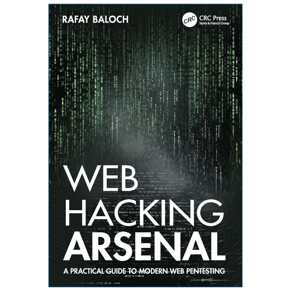 Web Hacking Arsenal book cover | Cybersecurity and Web Application Security Reference