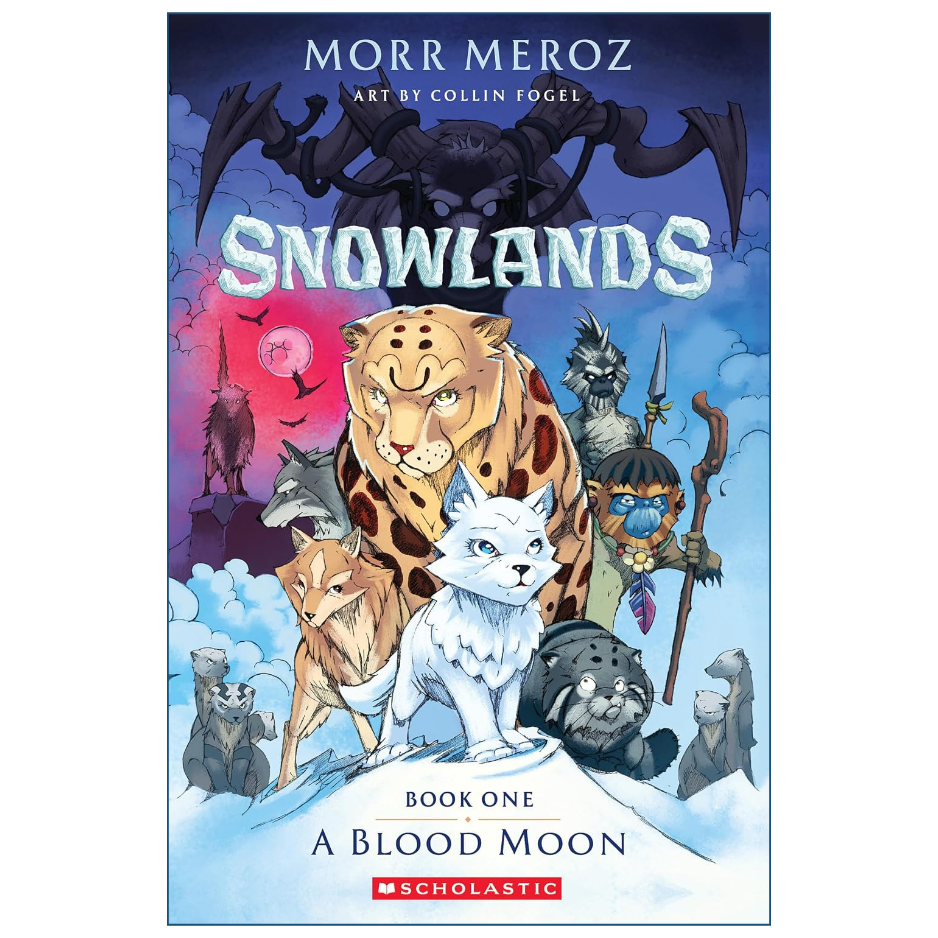 A Blood Moon by Morr Meroz Colored Graphic Novel Children's Book