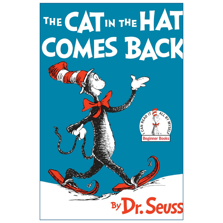 The Cat in the Hat Comes Back by Dr Seuss Colored Picture Book