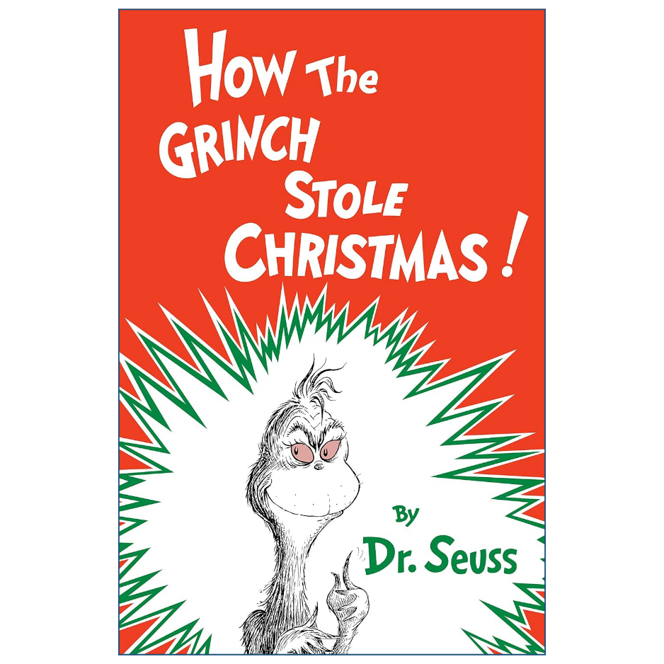 How the Grinch Stole Christmas by Dr. Seuss colored picture book