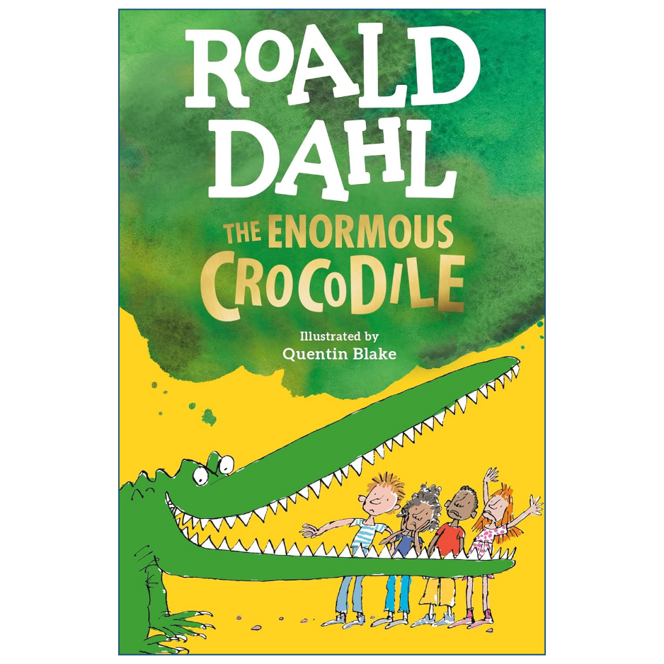 The Enormous Crocodile by Roald Dahl colored children's picture book