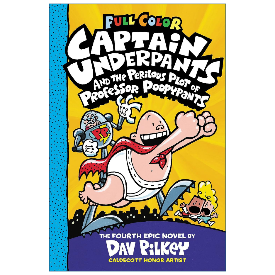 Captain Underpants Professor Poopypants Color Edition by Dav Pilkey