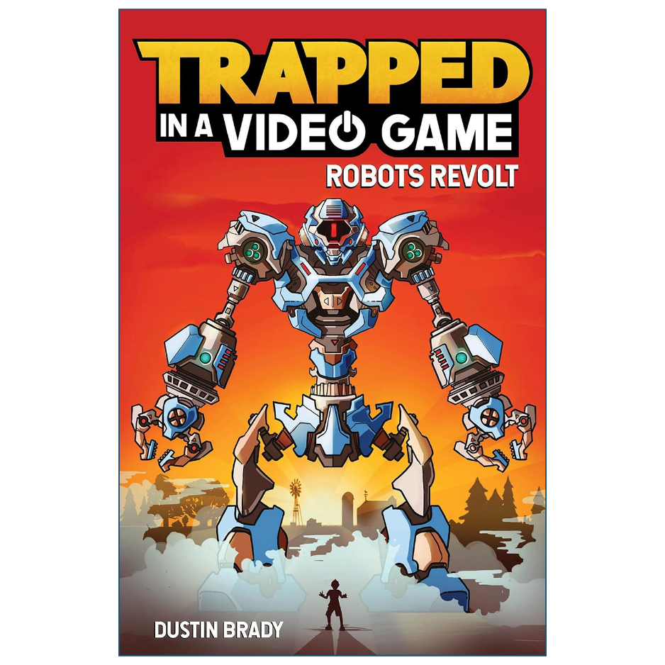 Trapped in a Video Game Book Three by Dustin Brady children's book