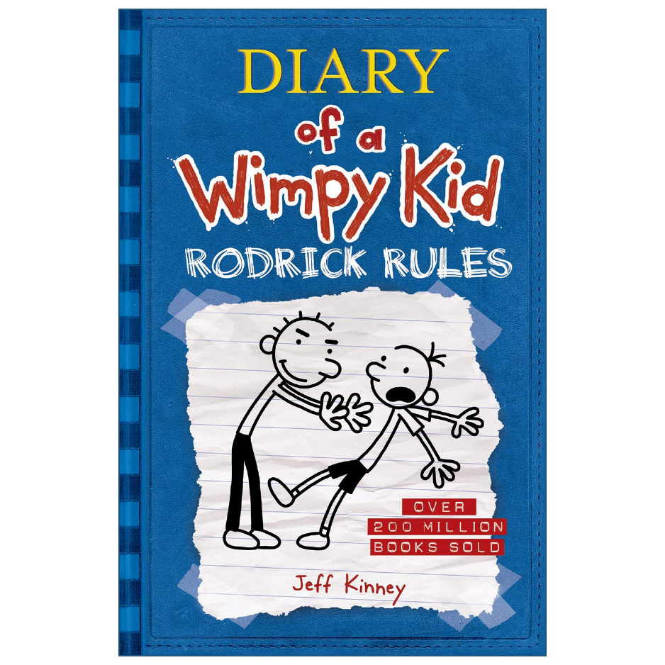 Rodrick Rules by Jeff Kinney Diary of a Wimpy Kid Book 2