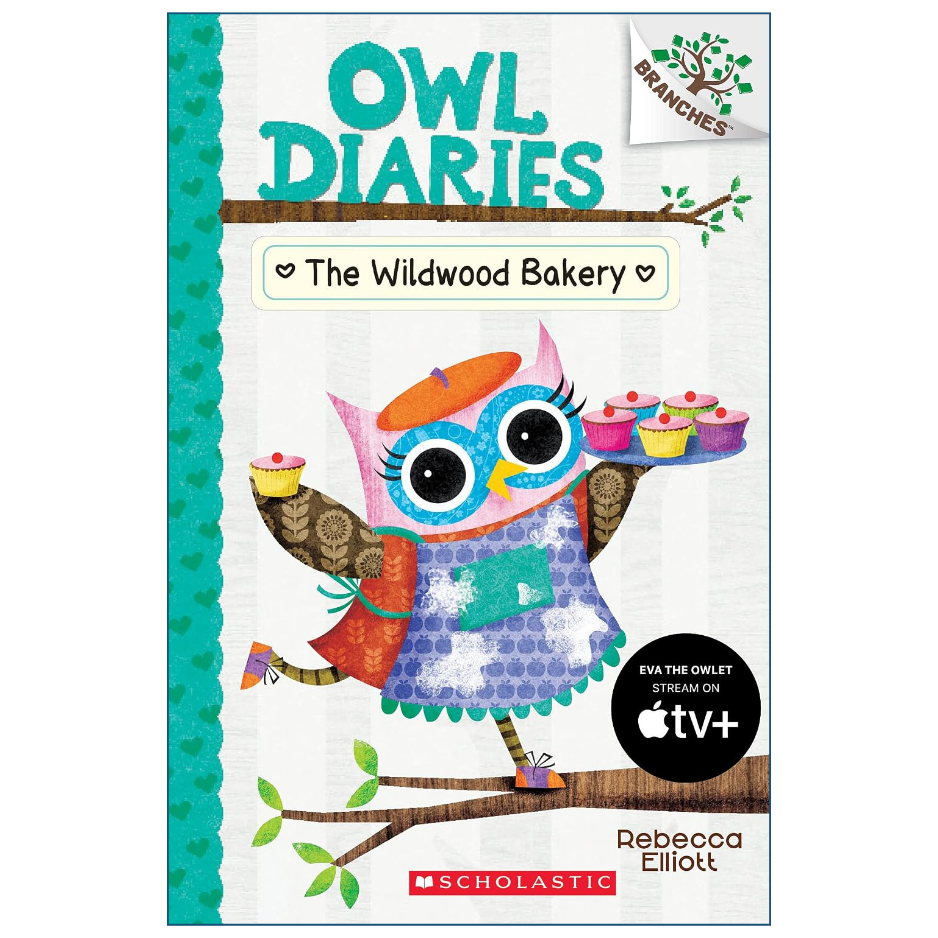 The Wildwood Bakery by Rebecca Elliott Owl Diaries Book 7 Colored Edition