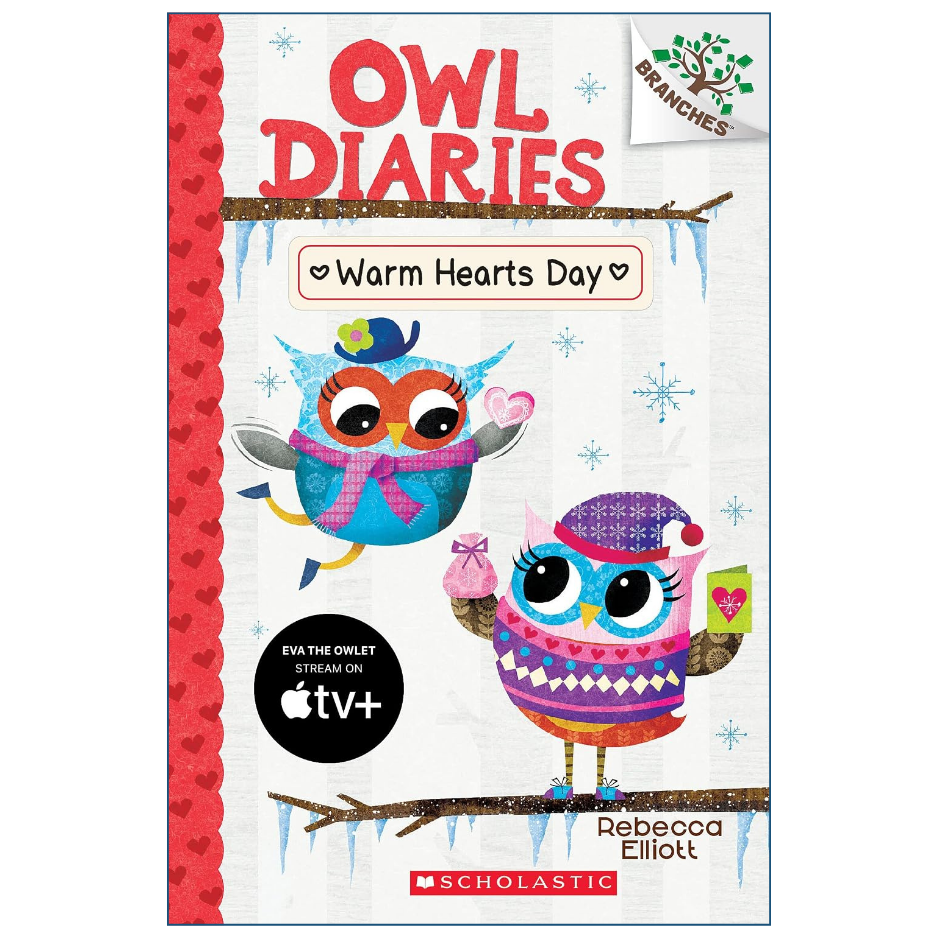 Warm Hearts Day by Rebecca Elliott Owl Diaries Book 5 Colored Edition