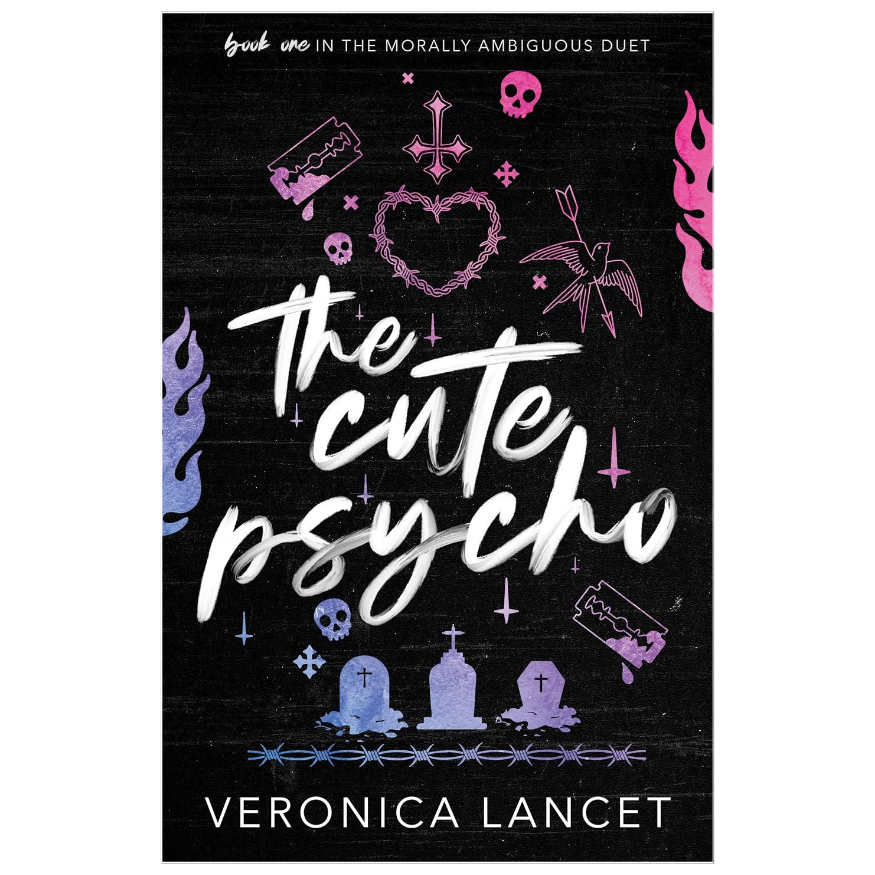 The Cute Psycho by Veronica Lancet dark romance and mafia romance book