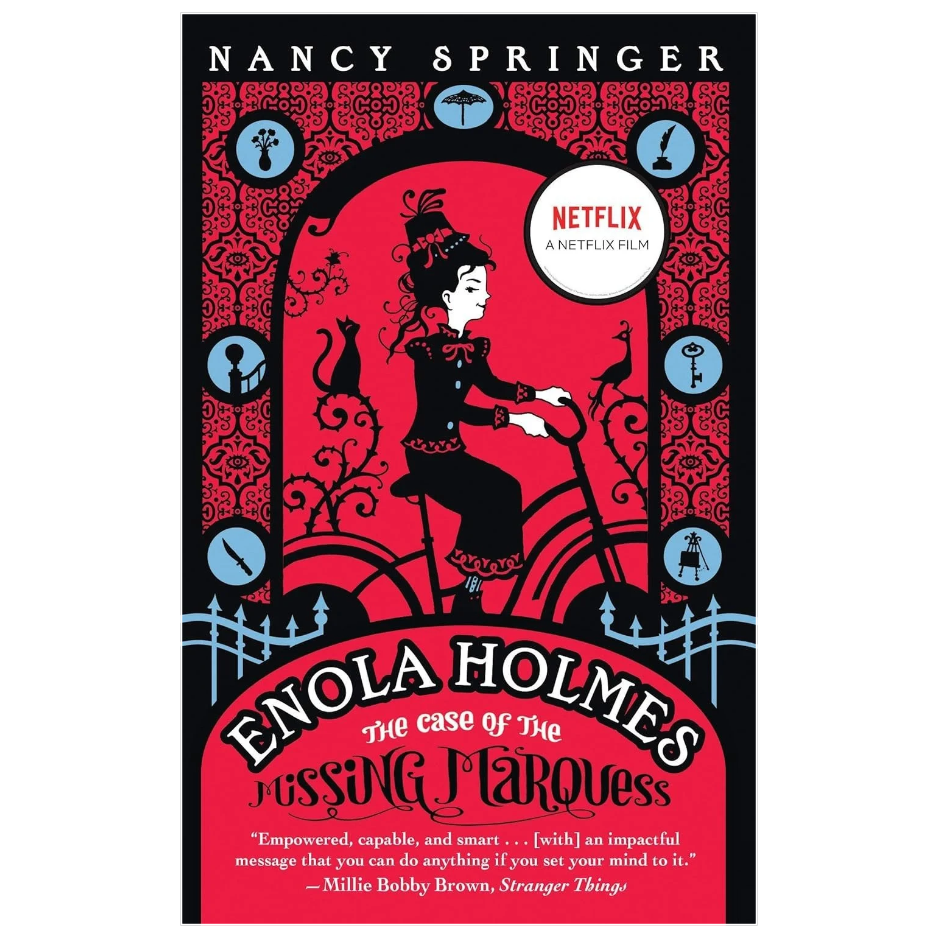 Enola Holmes The Case of the Missing Marquess by Nancy Springer children's mystery book